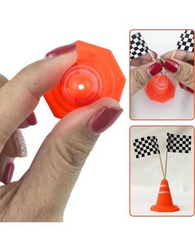 Juego de Mesa Coches de Carreras Mini 41 Piezas Decoración