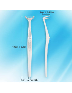 Kit de Hilo Dental Clean VINSULLA con 1 Mango y 60 Cabezas Menta 2