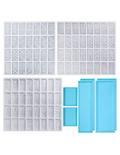 Molde de Silicona CNYMANY Doble 12 para Dominó y Caja