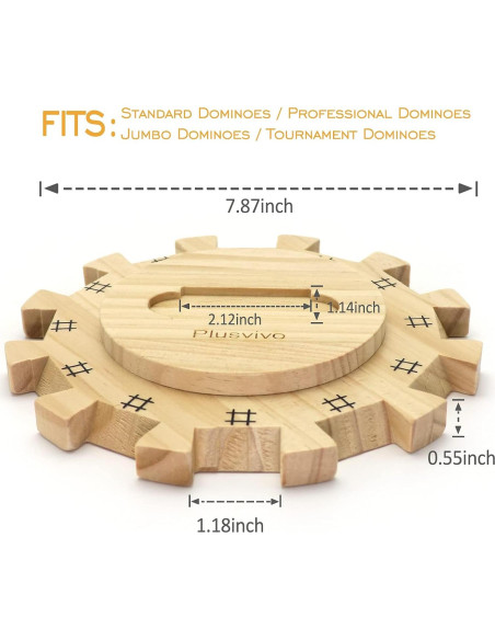 Juego de Accesorios Dominó Tren Mexicano Plusvivo