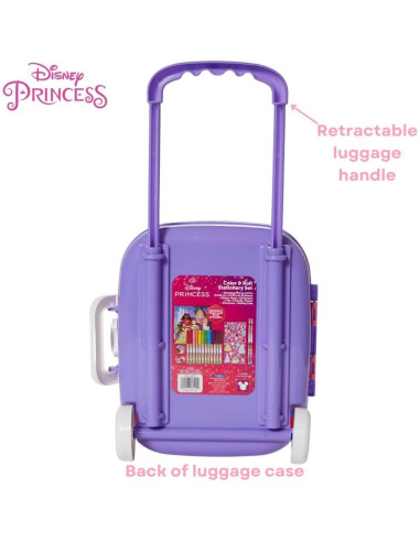 Juego de Colorear Princesas Disney con Estuche Rodante