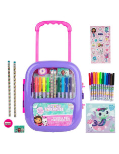 Juego de Actividades Gabby's Dollhouse con Estuche y Suministros
