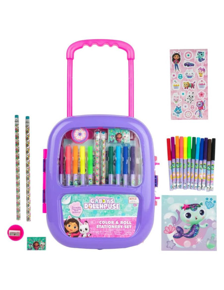 Juego de Actividades Gabby's Dollhouse con Estuche y Suministros
