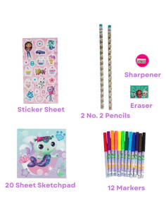 Juego de Actividades Gabby's Dollhouse con Estuche y Suministros 2