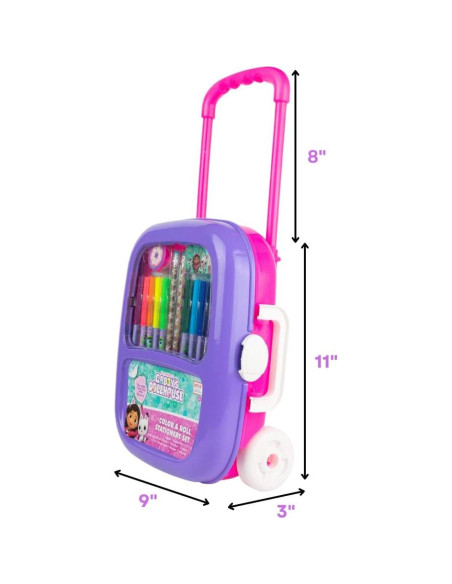 Juego de Actividades Gabby's Dollhouse con Estuche y Suministros