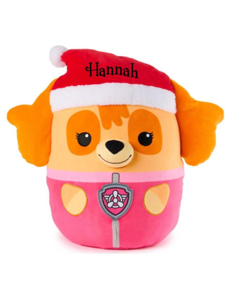 Peluche Squishy PAW Patrol Skye Personalizado Navidad 30 cm Peluche Squishy PAW Patrol Skye Personalizado Navidad 30 cm