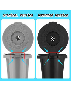 Taza de Filtro Reutilizable FIRJOY para Cuisinart - 2 Pack 2