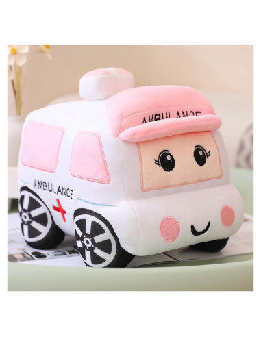 Almohada de Peluche Autobús Escolar XIYUAN 28x18x15cm