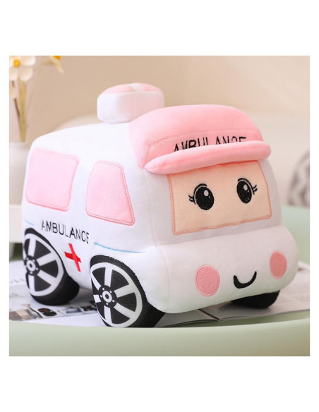 Almohada de Peluche Autobús Escolar XIYUAN 28x18x15cm