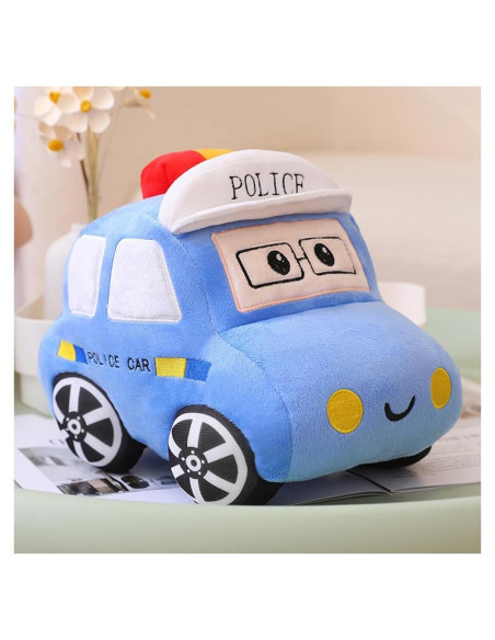 Autobús de Peluche XIYUAN Coche Policía 27.9x17.8 cm