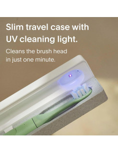 Cepillo de Dientes Eléctrico SURI con Estuche UV - Verde 2