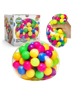 Bola de ADN YoYa Toys Jumbo Antiestrés Colorida 10.31 cm