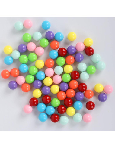 80 Bolas de Repuesto para Damas Chinas Witlans 14mm Acrílico