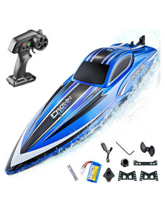 Barco RC BEZGAR HJ818 40.7 cm 35 KPH Impermeable Azul