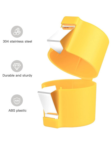 Abridor de cáscara de huevo SBMKK - 3 Piezas, Manual, Plástico