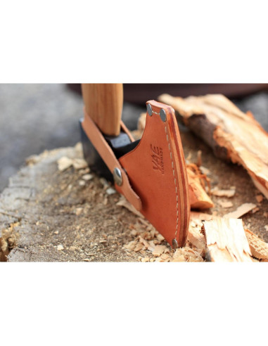 Funda para Hacha Marbles Outdoor Gear de Cuero Hecha a Mano