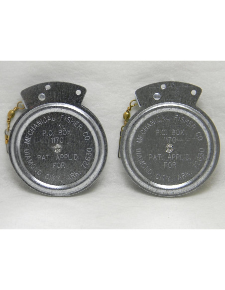 Carretes de Pesca Automáticos Yo Yo Reel Mecánicos - Paquete de 2