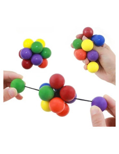 Pelota Antiestrés Colorida Dhjrefhhd 4.57 cm Juguete Sensorial