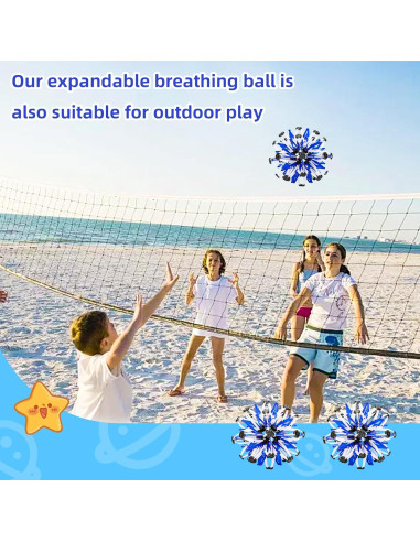 Juguete de Bola Expandible AGSIXZLAN para Niños 1-3 Años