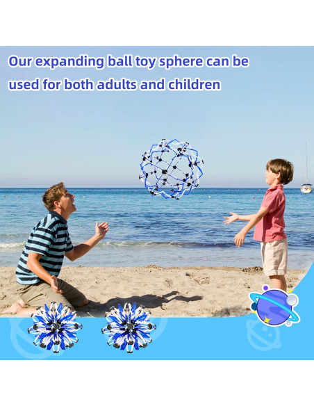 Juguete de Bola Expandible AGSIXZLAN para Niños 1-3 Años