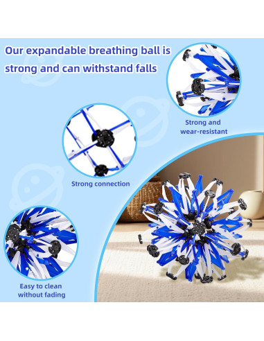 Juguete de Bola Expandible AGSIXZLAN para Niños 1-3 Años