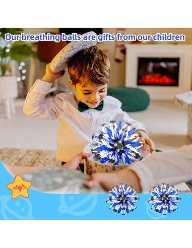 Juguete de Bola Expandible AGSIXZLAN para Niños 1-3 Años