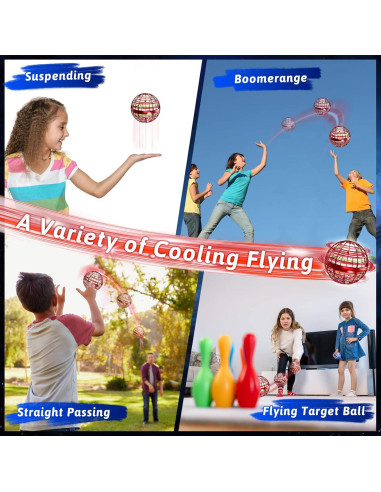 Bola Orbital Voladora Semai 2023 Dron Flotante RGB 8.89cm