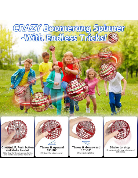 Bola Orbital Voladora Semai 2023 Dron Flotante RGB 8.89cm