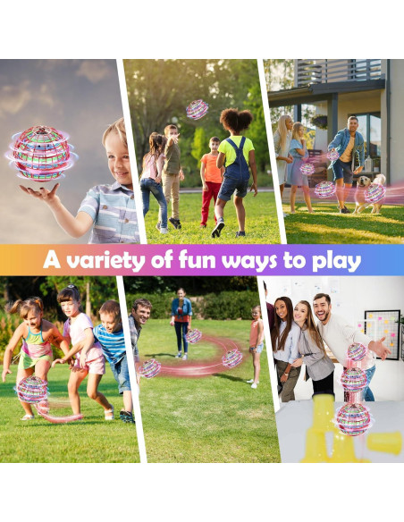 Bola Orbital Voladora KIYTARBOO Mini Drone Antiestrés 75g Bola Orbital Voladora KIYTARBOO Mini Drone Antiestrés 75g