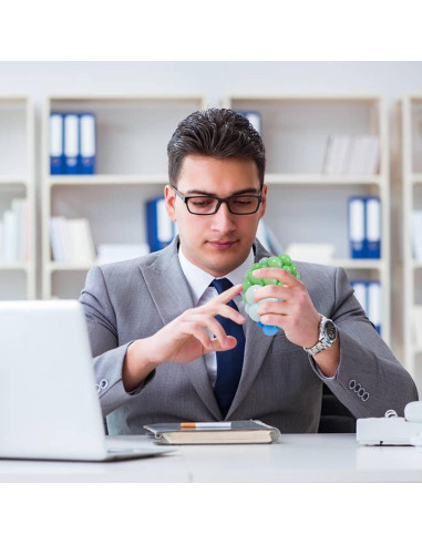 4 Pelotas de Estrés Coloridas MEIEST - Alivio y Ejercicio