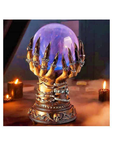 Bola de Cristal de Plasma Syrisora Halloween 10 cm