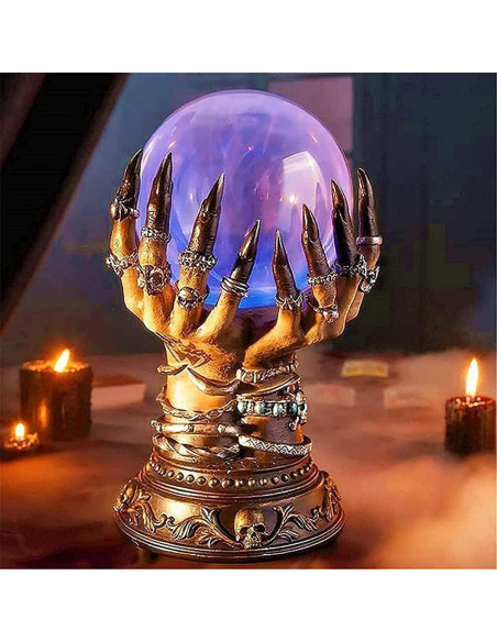 Bola de Cristal de Plasma Syrisora Halloween 10 cm