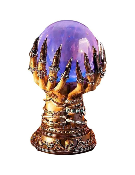 Bola de Cristal de Plasma Syrisora Halloween 10 cm