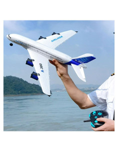 Avión RC Airbus A-380 Eléctrico 2.4G con Luces LED