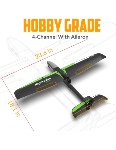 Avión RC VolantexRC 76102 60x46cm 4 Canales RTF