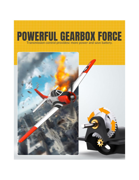 Avión RC Volantex T28 Trojan 4CH con Xpilot 0,67kg