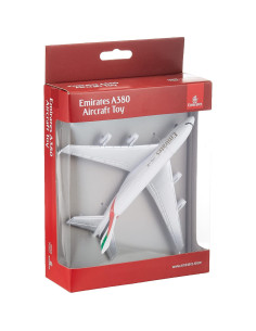 Avión de Metal Daron Emirates A380 15 cm para Niños +3 2