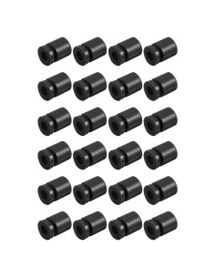 Bolas de Goma Antivibración MECCANIXITY M3x8mm - 24 Pcs