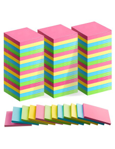 Notas Adhesivas Fainne 120 Paquetes 7.62x7.62 cm Colorido
