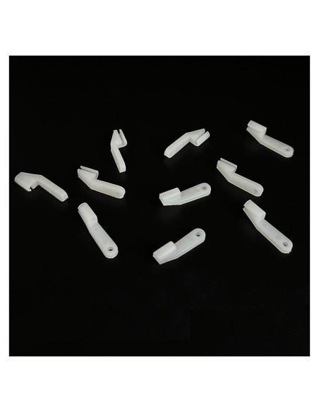 10 Sujetadores Plásticos URIMPAVIDO para Aviones RC 2mm