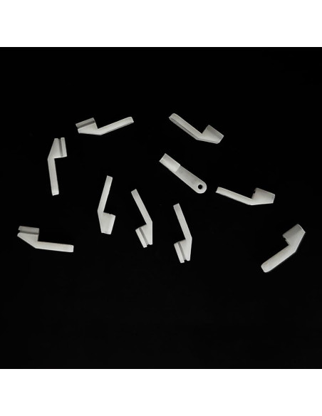 10 Sujetadores Plásticos URIMPAVIDO para Aviones RC 2mm