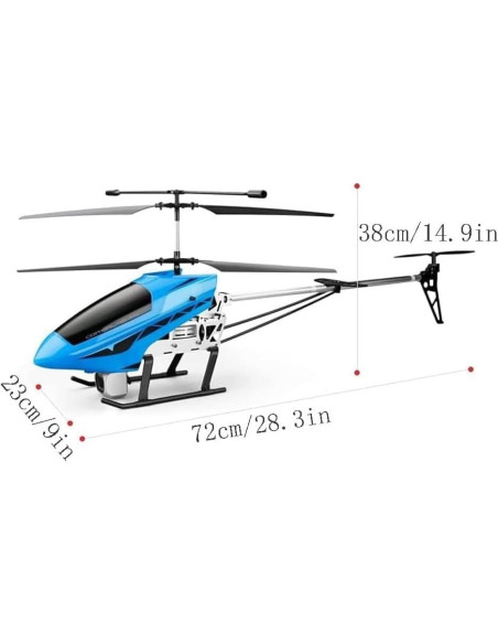 Helicóptero RC SREJNGL 72CM 4K Doble Cámara LED