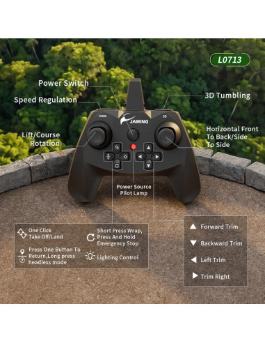 Avián RC Jaming Pterodáctilo Rojo 30.99x19.56cm