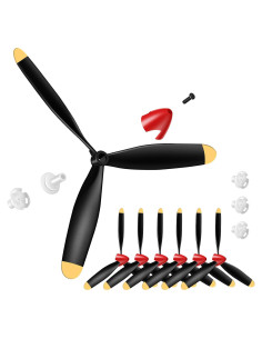 Outus 6 Hélices Repuesto Avión RC 3 Palas y Adaptadores