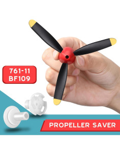 Outus 6 Hélices Repuesto Avión RC 3 Palas y Adaptadores 2