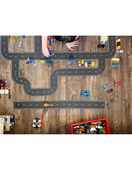 Cinta de carretera PlayTape InRoad Toys 9.14m x 10.16cm