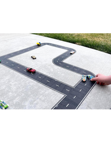 Cinta de carretera PlayTape InRoad Toys 9.14m x 10.16cm