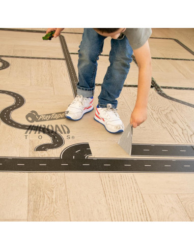 Cinta de carretera PlayTape InRoad Toys 9.14m x 10.16cm