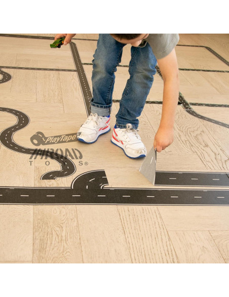 Cinta de carretera PlayTape InRoad Toys 9.14m x 10.16cm