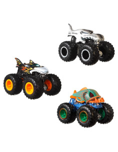 Paquete de 3 Camiones Monstruo Hot Wheels 1:64 Creatures